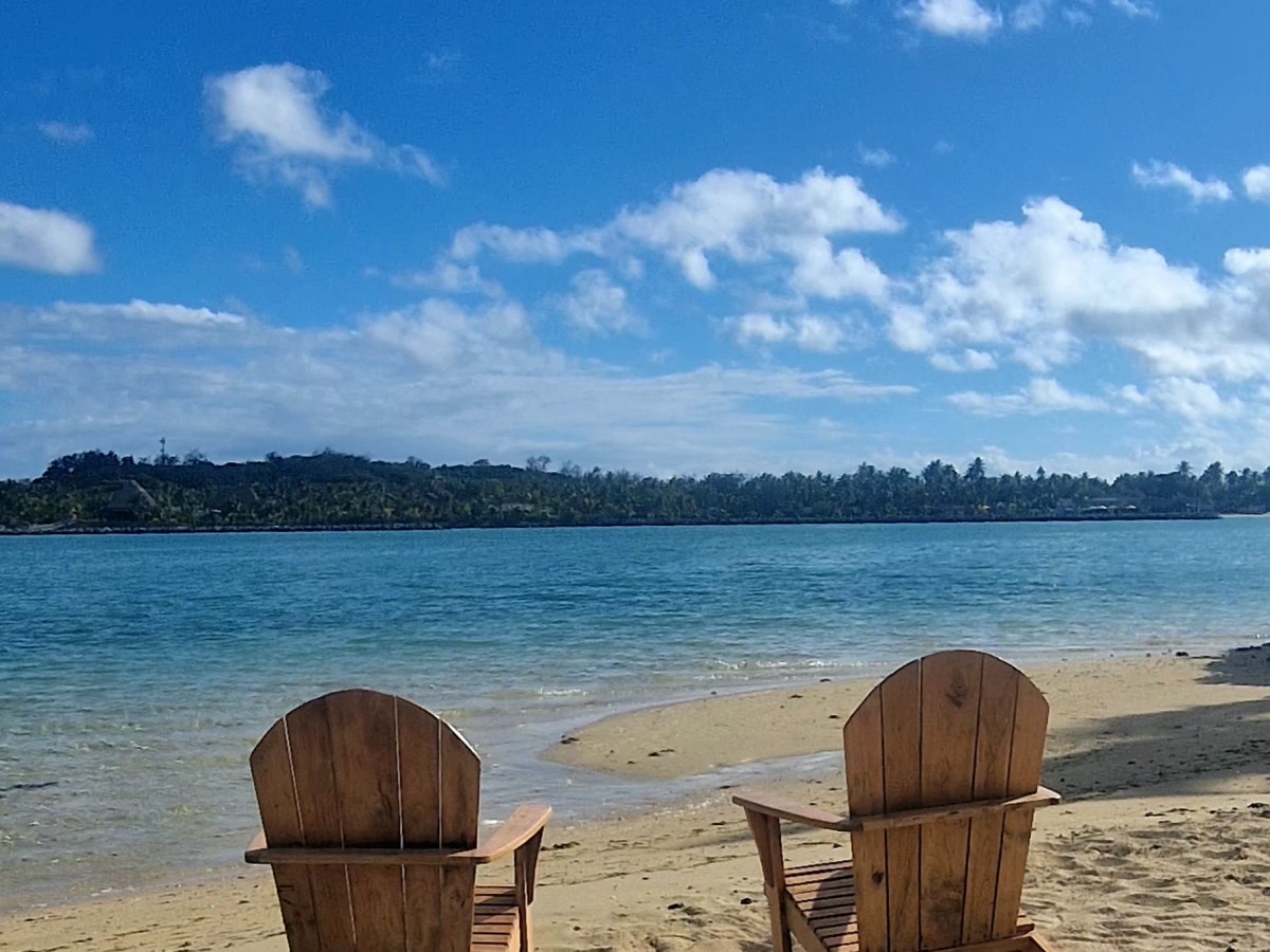 Finally in water, starting to discover&nbsp;Fiji